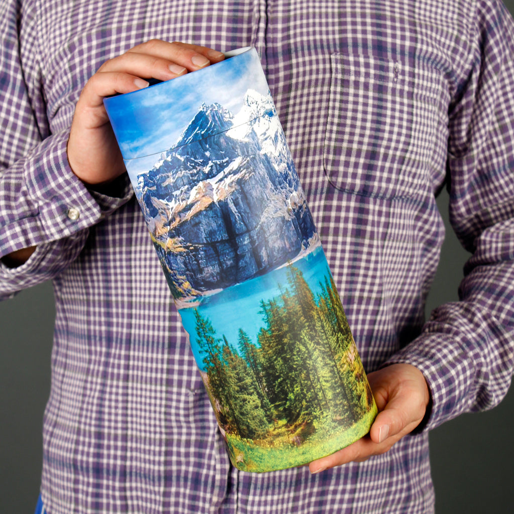 Mountain Serenity Scattering Urn