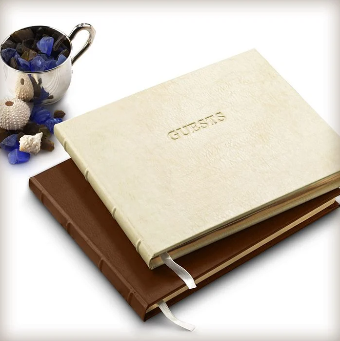 Leather Guest Book
