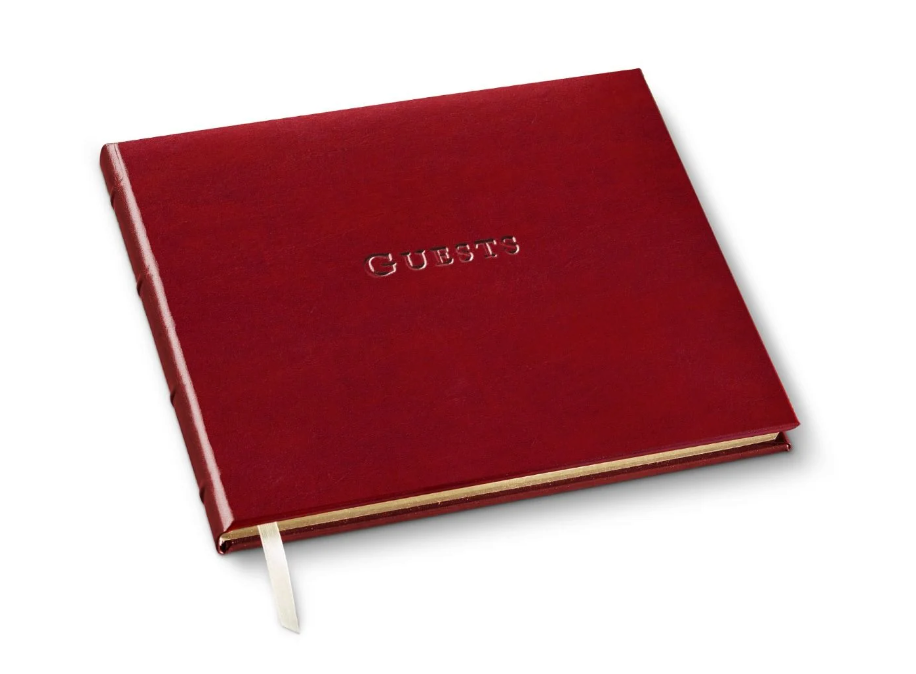Leather Guest Book
