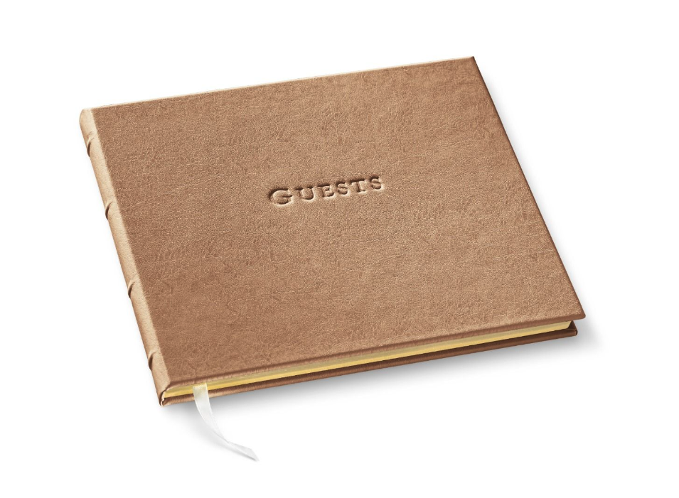 Leather Guest Book