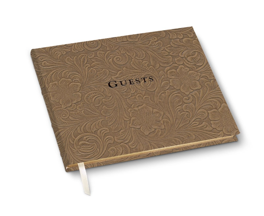 Leather Guest Book