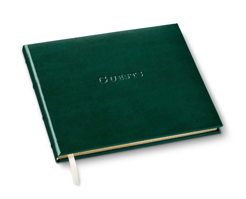 Leather Guest Book