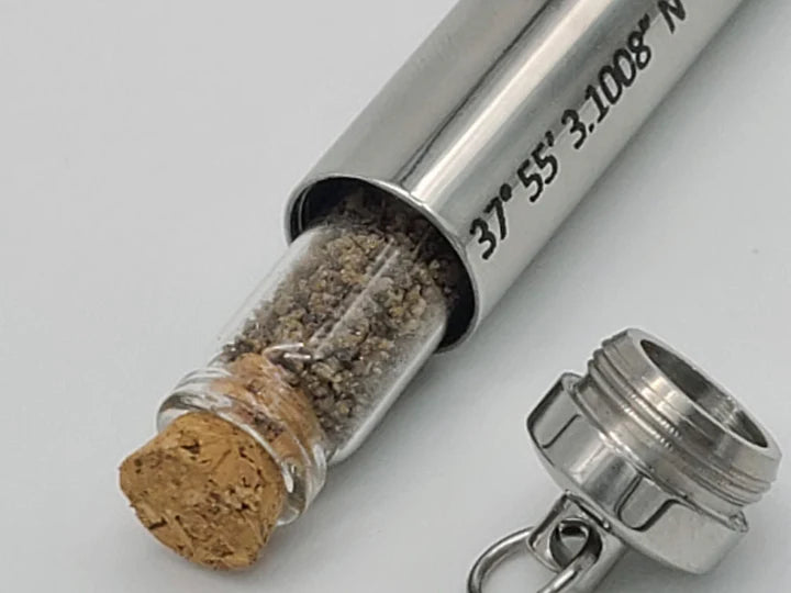 Custom Cremation Cylinder Pendant