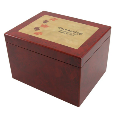 Autumn Leaves Memory Chest