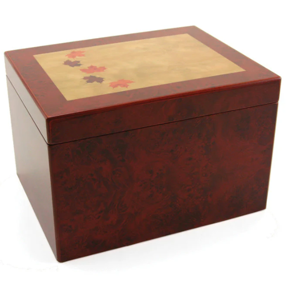 Autumn Leaves Memory Chest