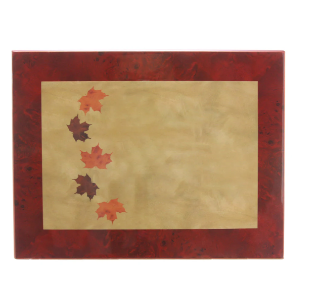 Autumn Leaves Memory Chest