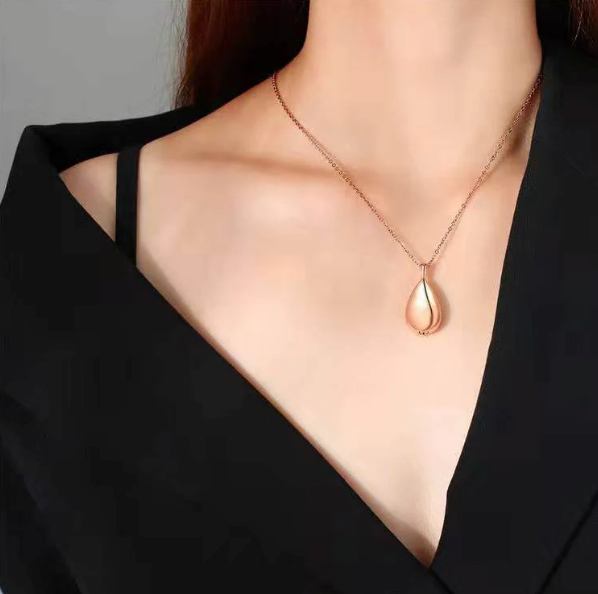 Teardrop Cremation Pendant