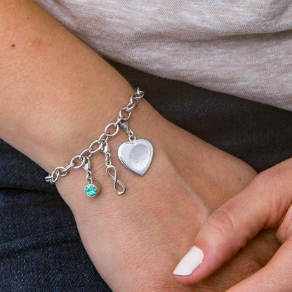 LegacyTouch fingerprint charm on bracelet